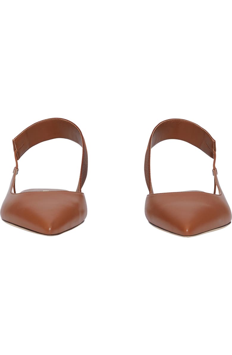 Burberry Maria Asymmetrical Slingback Flat, Alternate, color,