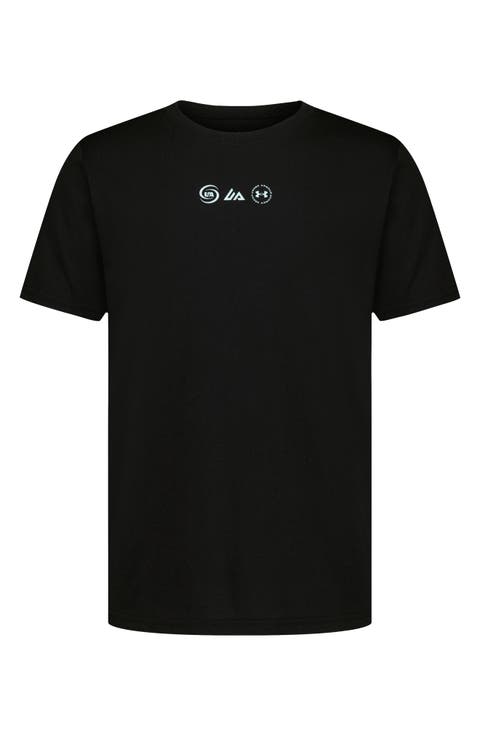 Kids' Mountain Collage Graphic T-Shirt