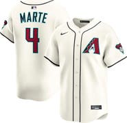 Nike Men's Nike Ketel Marte Cream Arizona Diamondbacks Home Limited Player Jersey