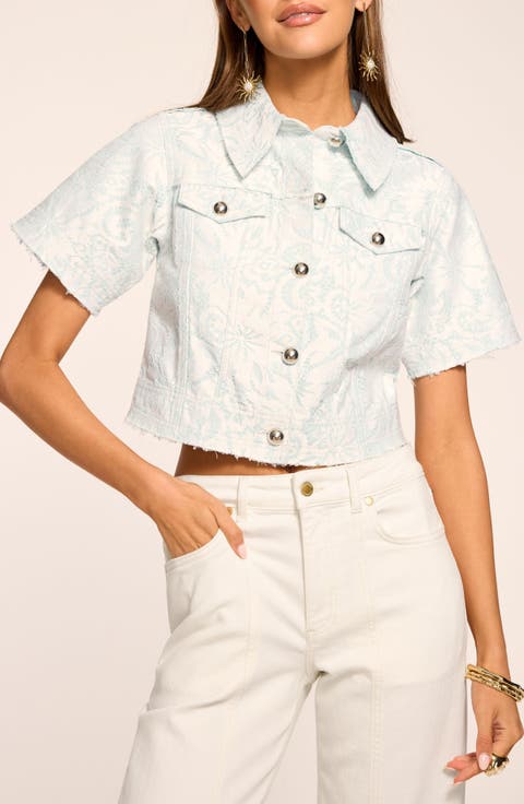 Winnie Short Sleeve Crop Jacket