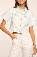 Ramy Brook Winnie Short Sleeve Crop Jacket