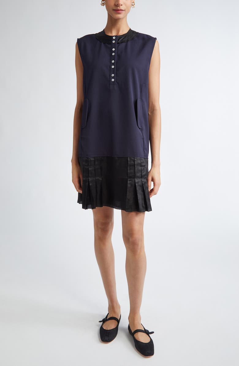 NACKIYÈ Match Point Sleeveless Shift Dress, Main, color, 