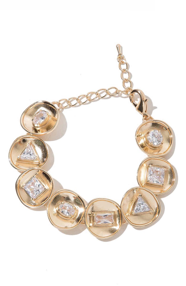 SAACHI Brielle Charm Bracelet, Main, color,