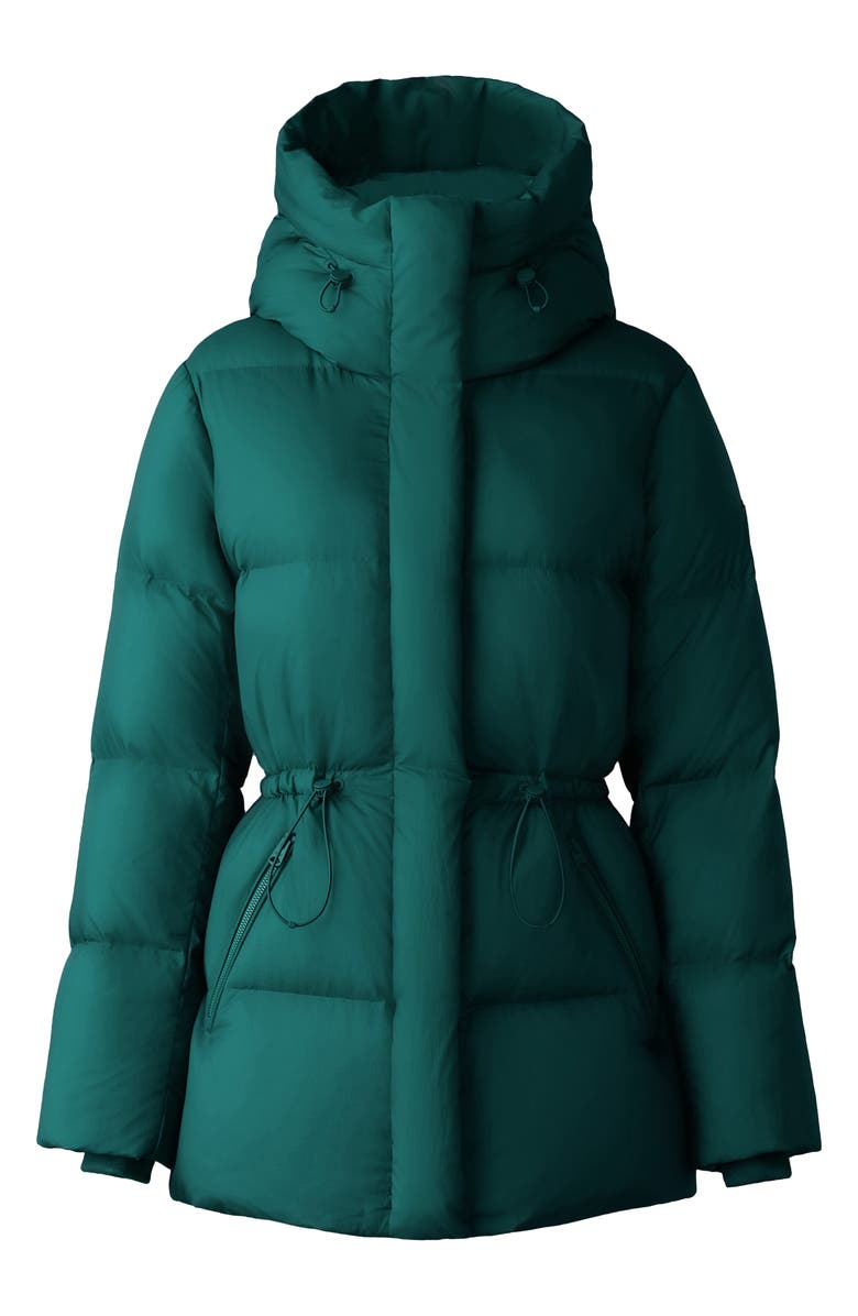Mackage Freya-SW Water Repellent 750 Fill Power Down Puffer Jacket, Alternate, color, Emerald