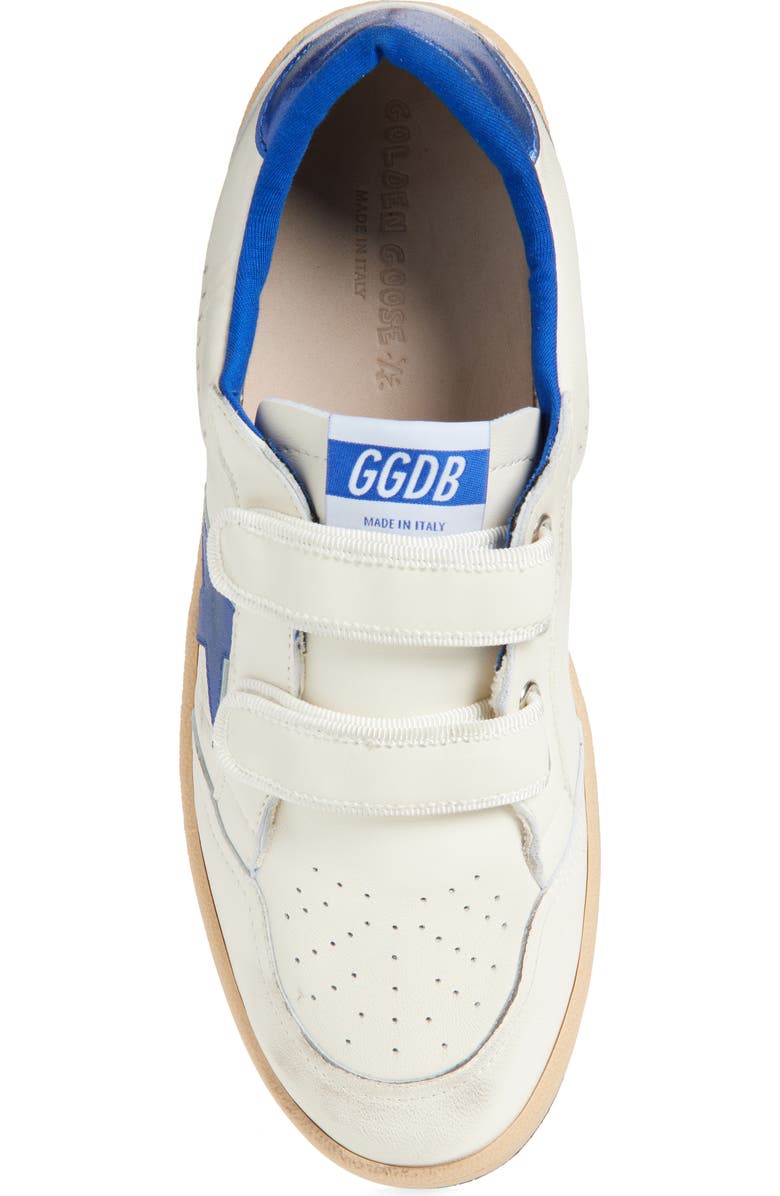 Golden Goose Kids' Ball Star Sneaker, Alternate, color, White/ Blue