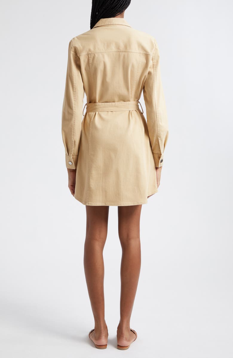 ATM Anthony Thomas Melillo Long Sleeve Stretch Cotton Twill Shirtdress, Alternate, color, 