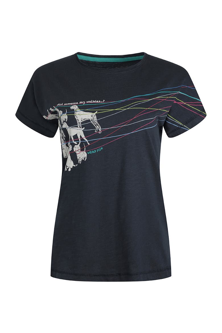 Lead The Way Graphic T-Shirt, Alternate, color, Navy