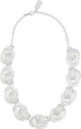 Karine Sultan Knot Link Collar Necklace