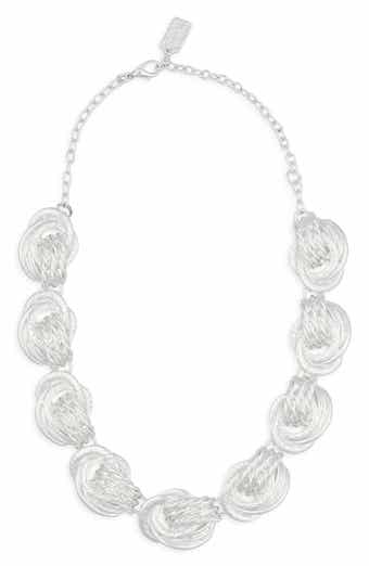Knot Link Collar Necklace