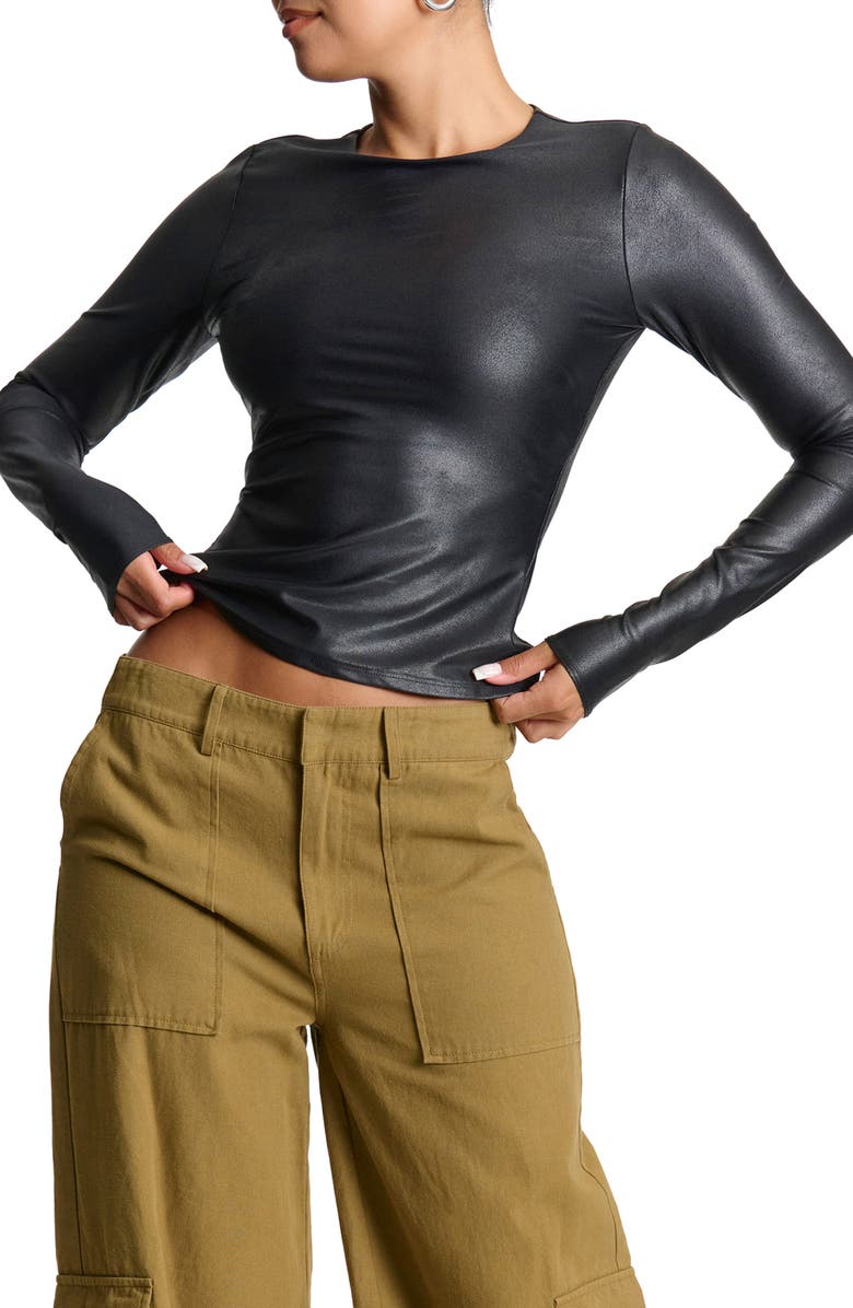 N BY NAKED WARDROBE Drip Sculpt Top, Main, color,