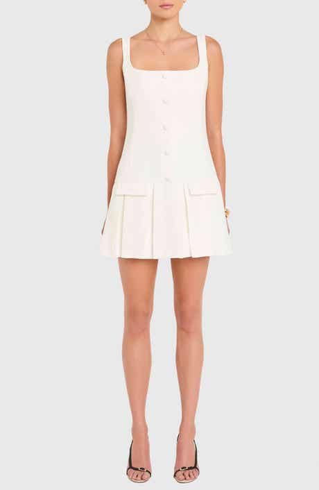 Courtney Pleat Minidress