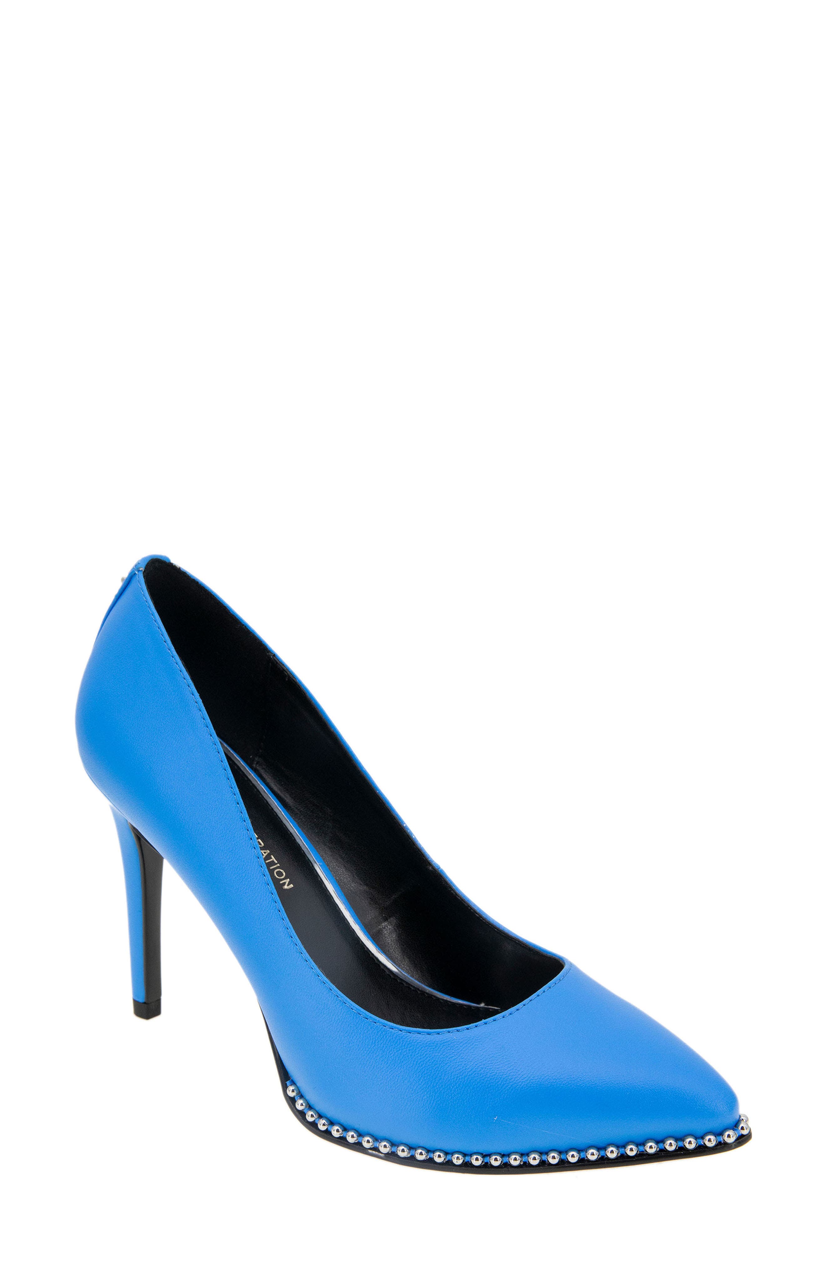 Hawti Pointed Toe Pump, Main, color, BALI BLUE