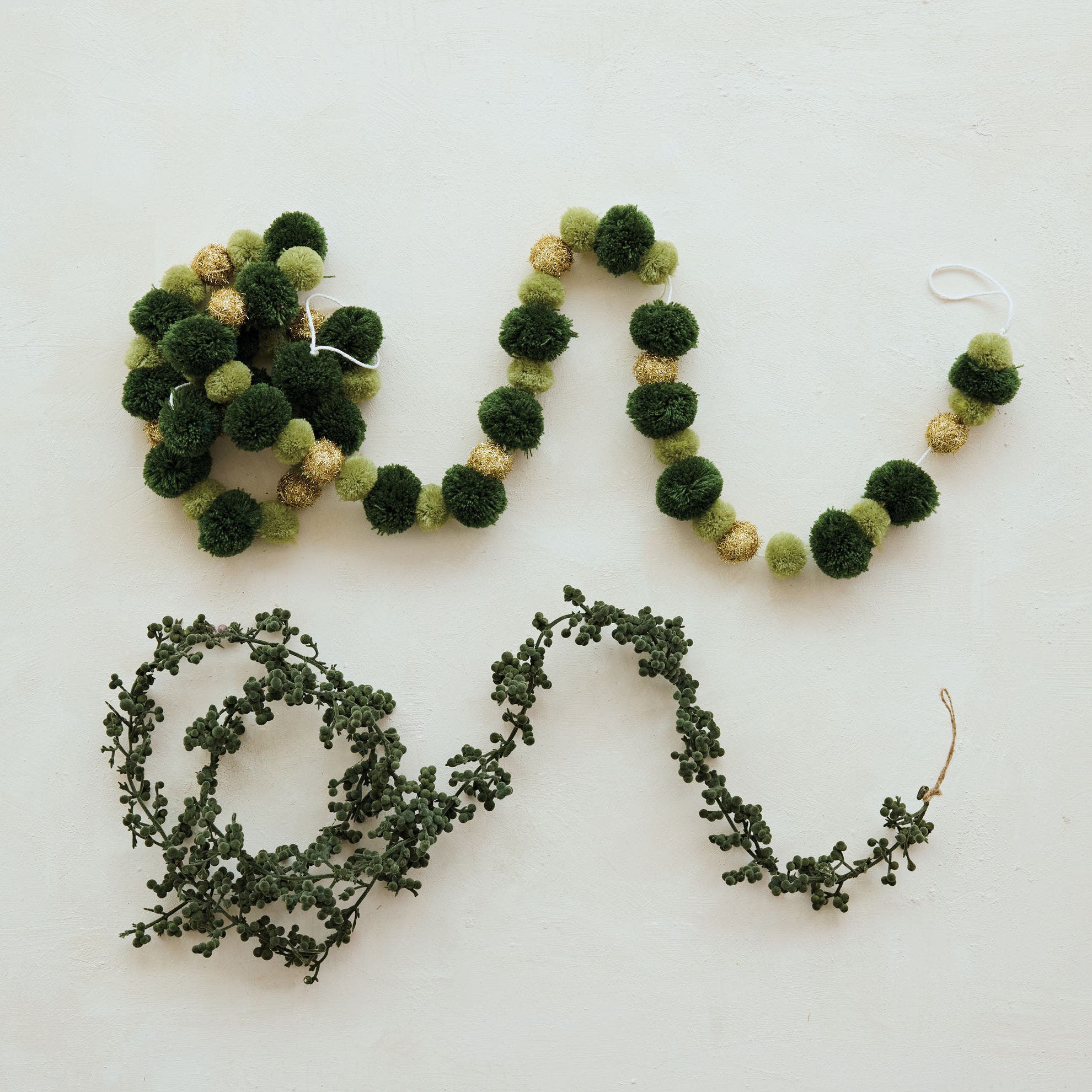 selected Gold and Green