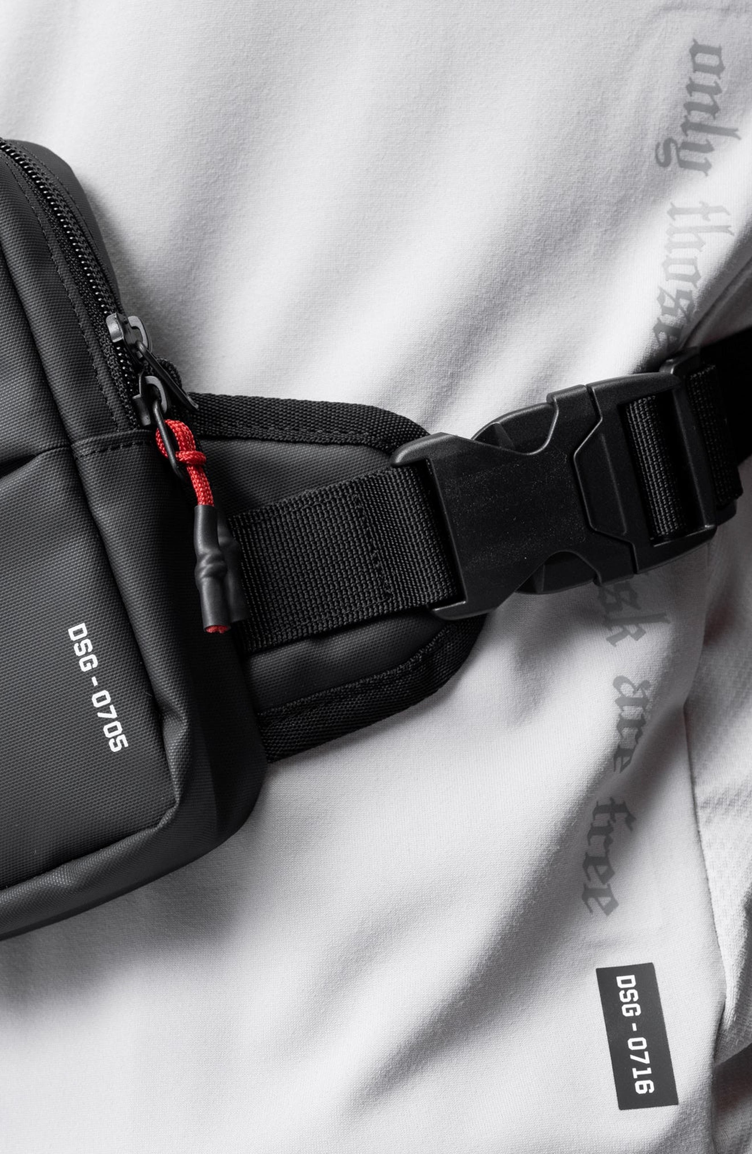 Waterproof Holster Sling Bag, Alternate, color, Black