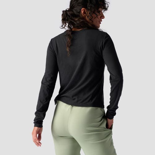 Backcountry Destination Long-sleeve Shirt In Black