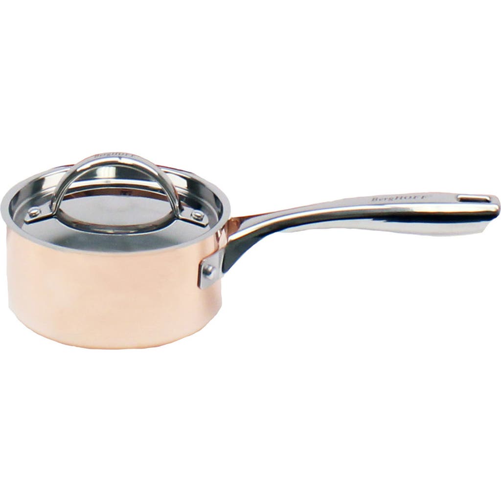 Berghoff 5.5" Covered Saucepan, Copper In Copper