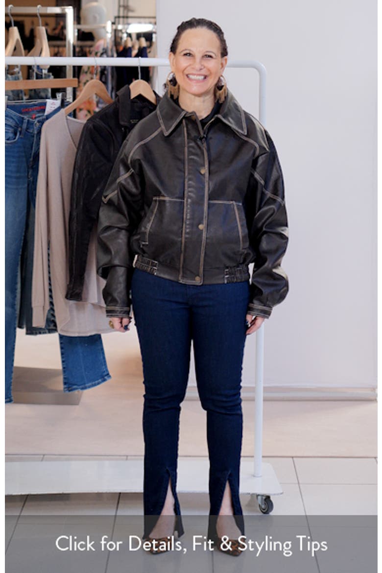 Jaxton Faux Leather Jacket video