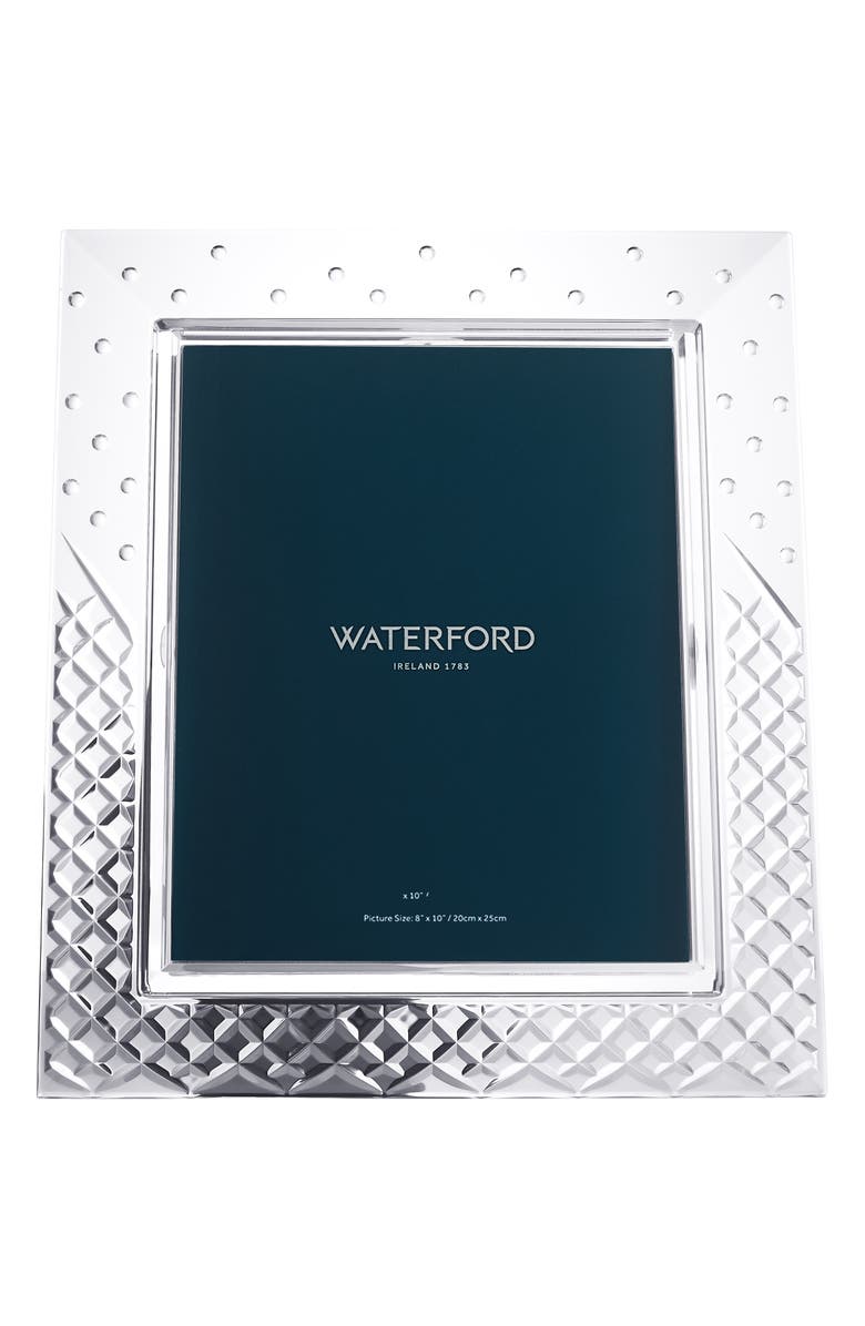 Waterford Celebrations Lead Crystal Picture Frame, Main, color,
