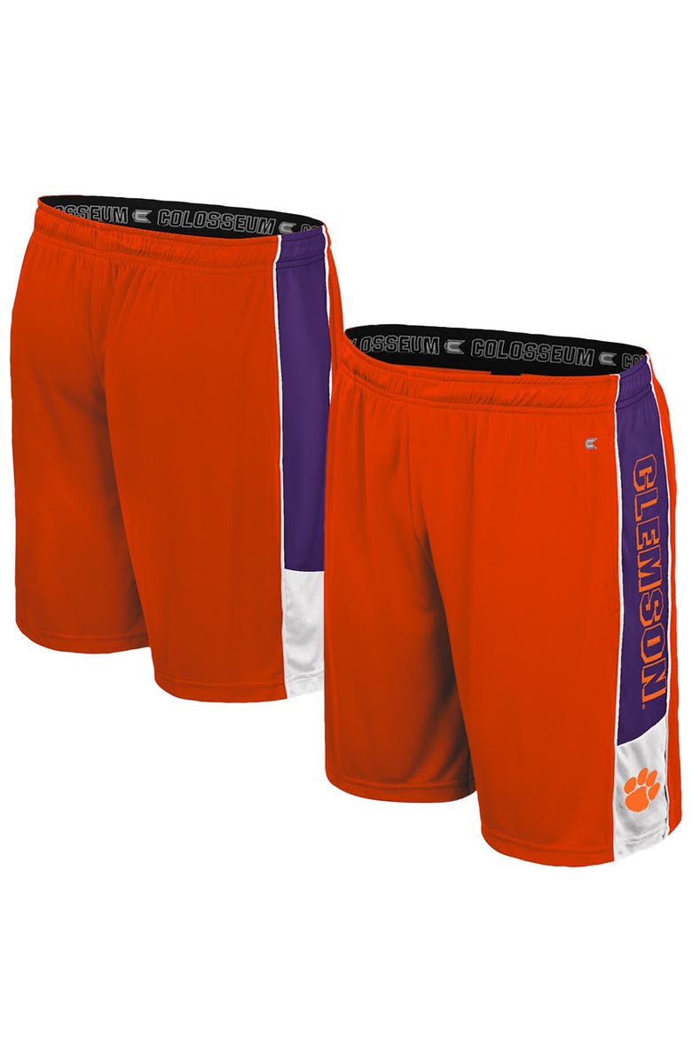 COLOSSEUM Men's Colosseum Orange Clemson Tigers Quantum Shorts, Alternate, color, Orange