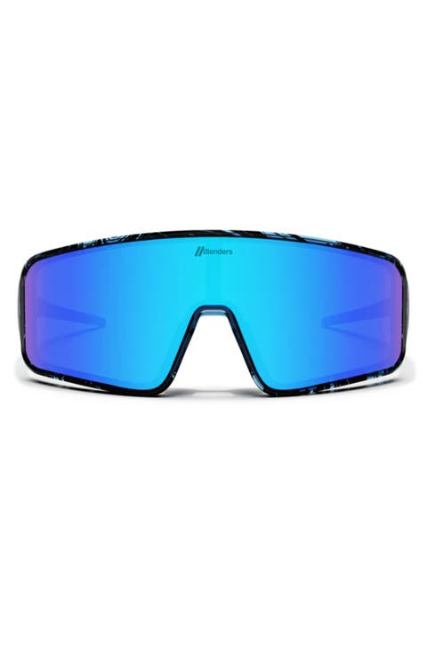Eclipse 99mm Polarized Shield Sunglasses