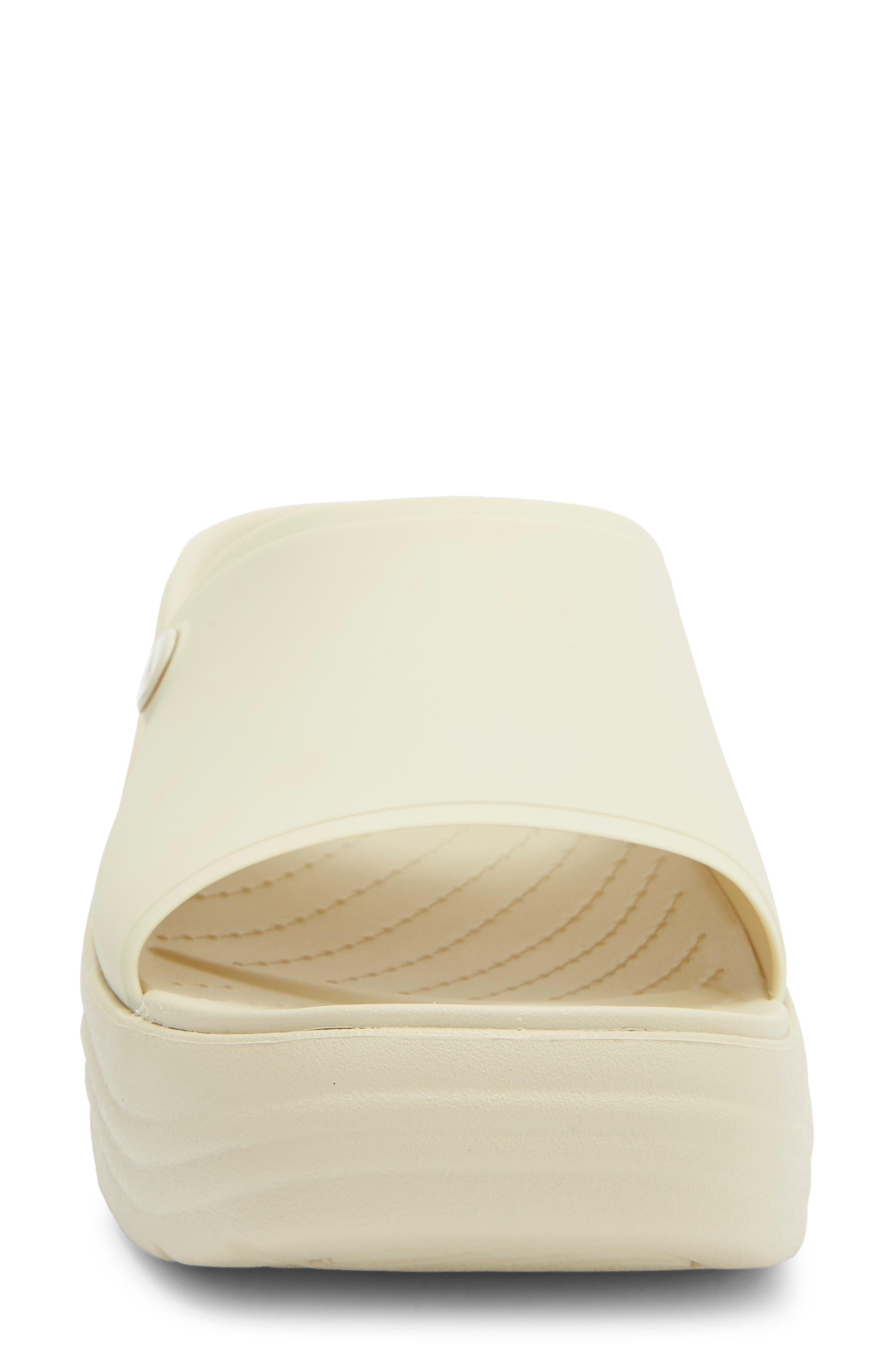 Skyline Slide Sandal, Alternate, color, BONE