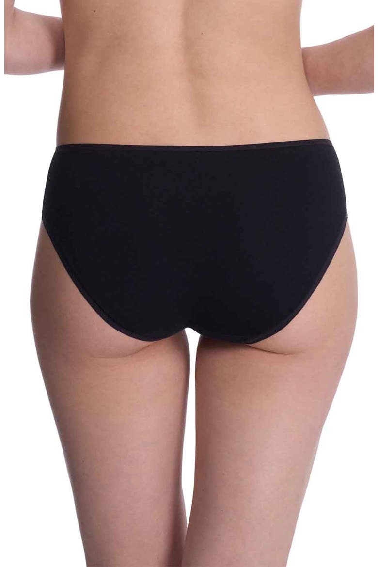 Bliss Bare Cotton Hipster 3-Pack, Alternate, color, Black