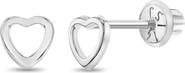 In Season Jewelry 14k Tiny Heart Earrings