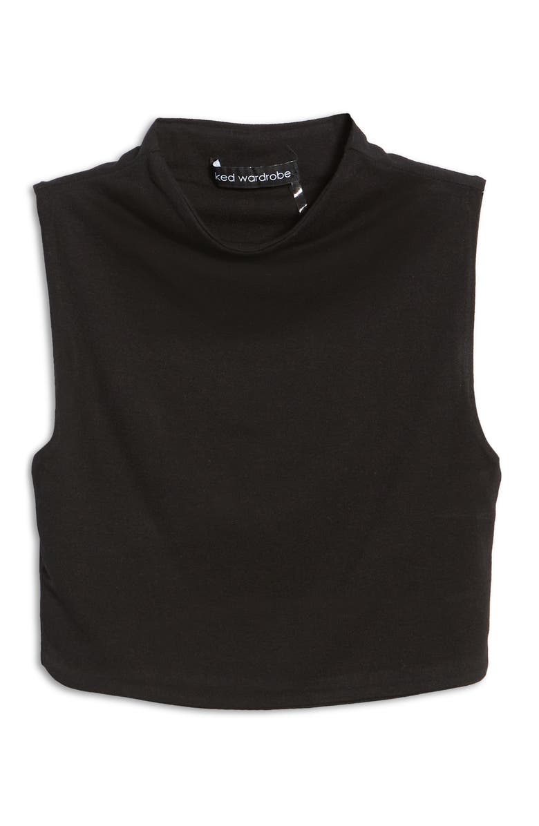 Naked Wardrobe The NW Sleeveless Crop Top, Alternate, color,