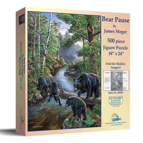 Bear Pause 500 piece Jigsaw Puzzle for Adults
