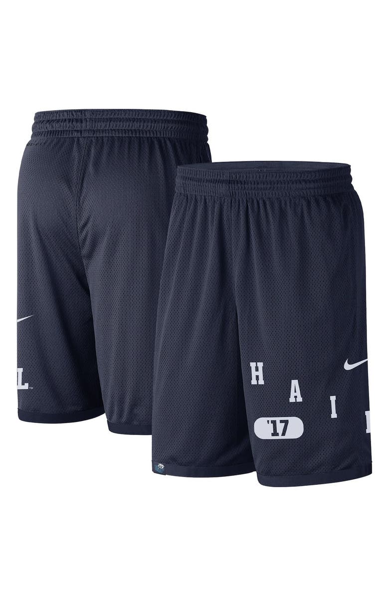 Nike Men's Nike Navy Michigan Wolverines Wordmark Performance Shorts, Main, color,