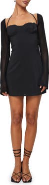 Princess Polly Dyer Underwire Long Sleeve Minidress