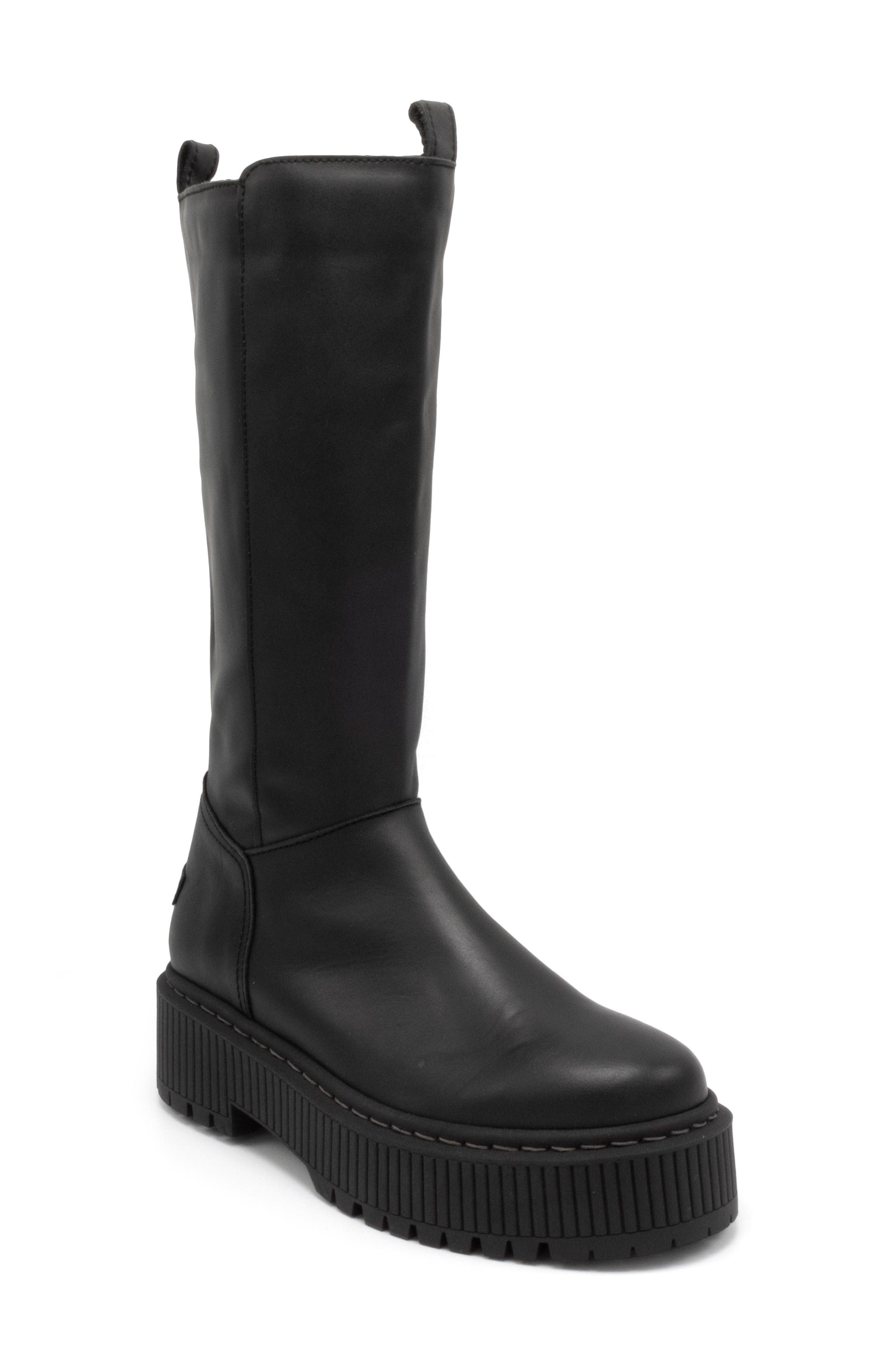 Musse & Cloud Barbis Platform Lug Sole Tall Boot, Main, color, 