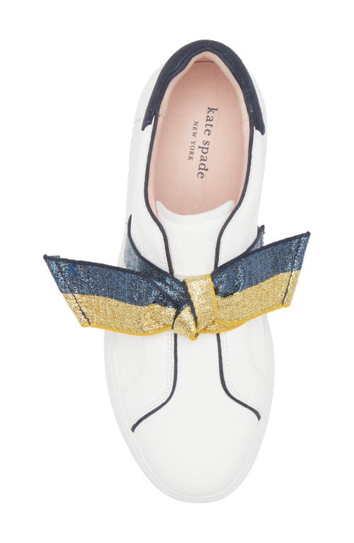 Kate Spade New York Lexi Glitter Ribbon Sneaker