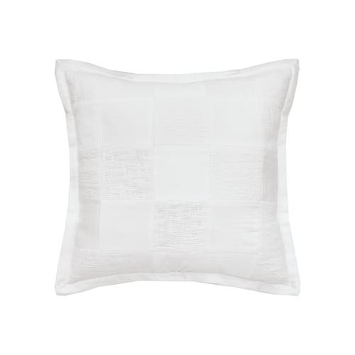 Elisabeth York Pia Decorative Throw Pillow In White