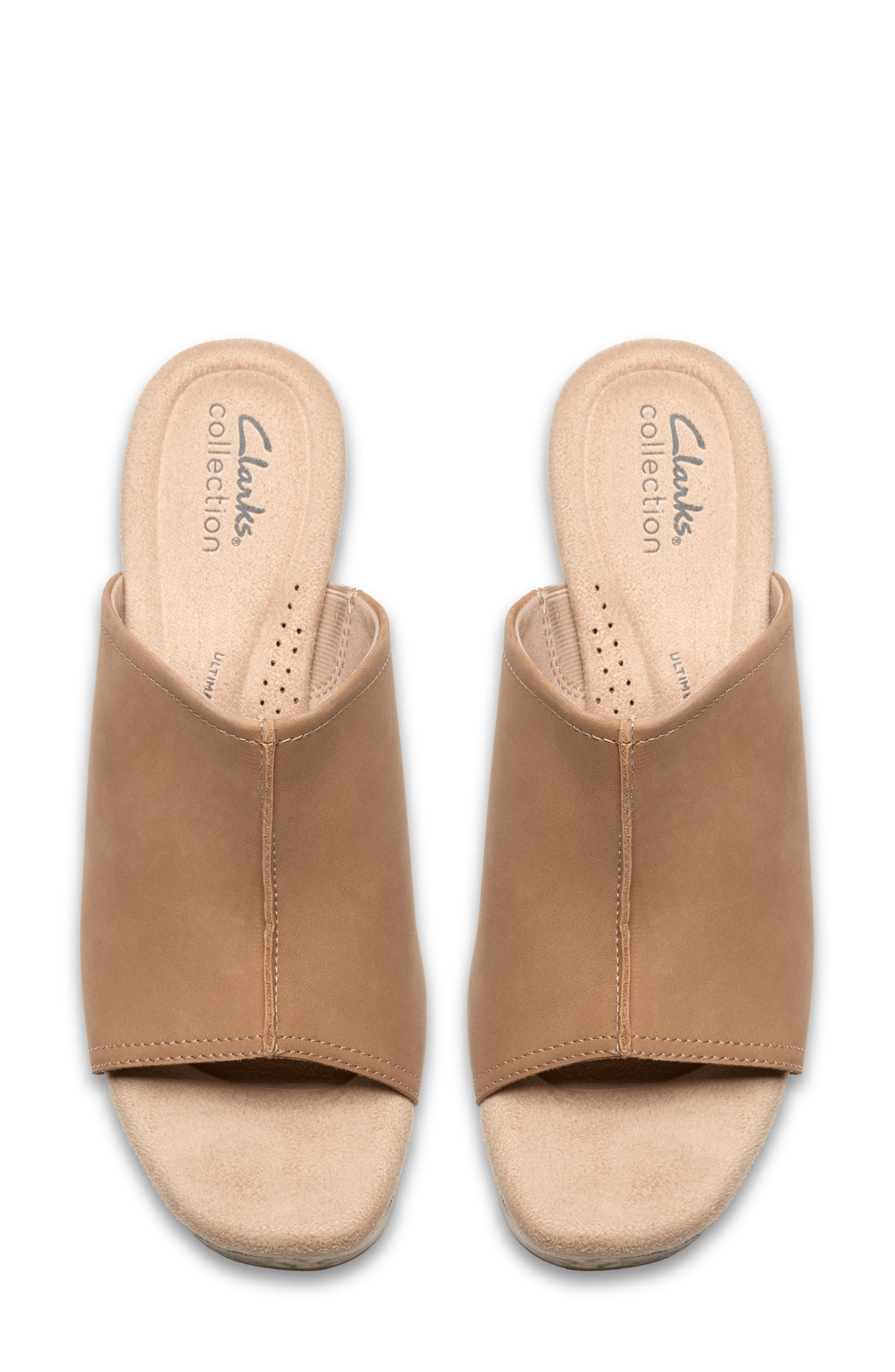 Clarks<sup>®</sup> Nerisa Vine Platform Sandal - Wide Width Available, Alternate, color, 