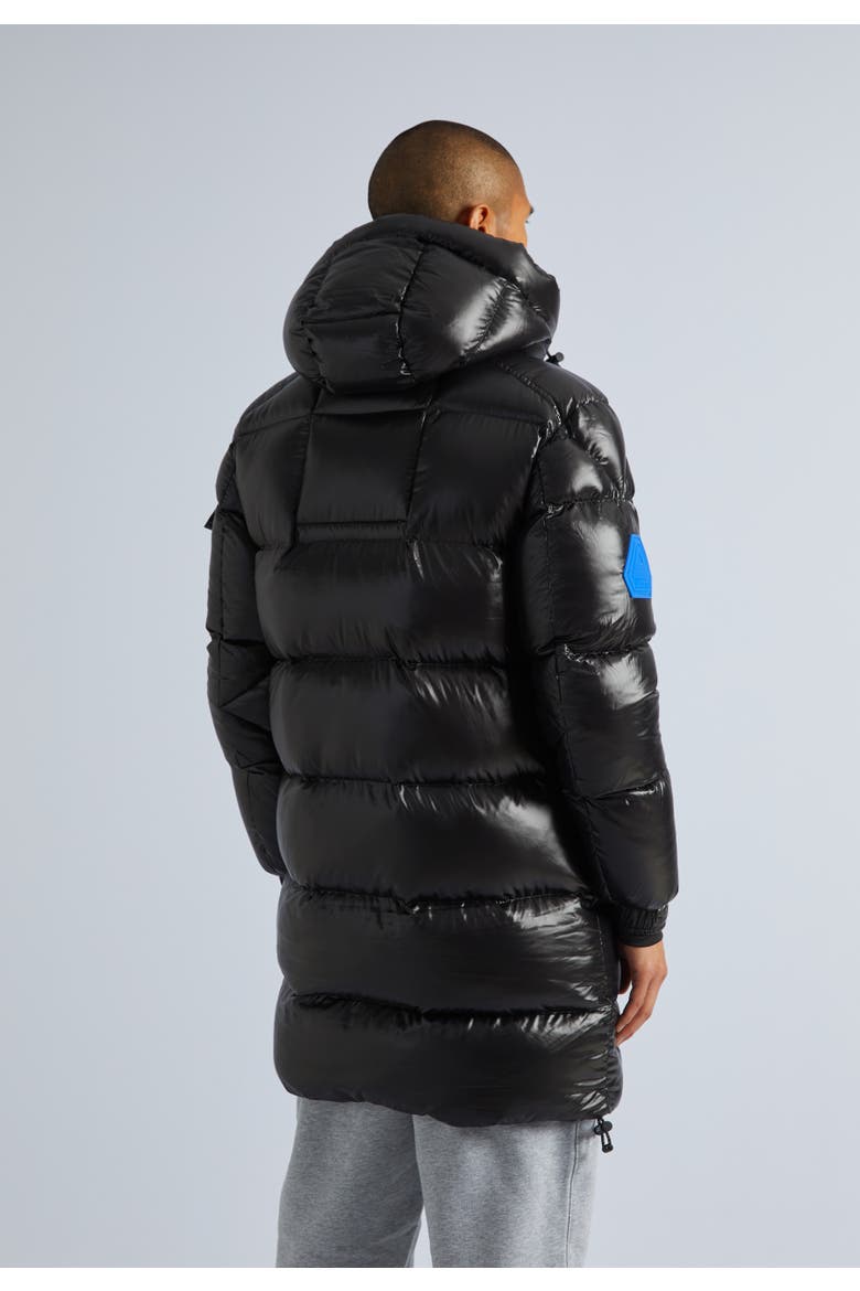 Ez Slick Hooded Coat, Alternate, color, Black/Black