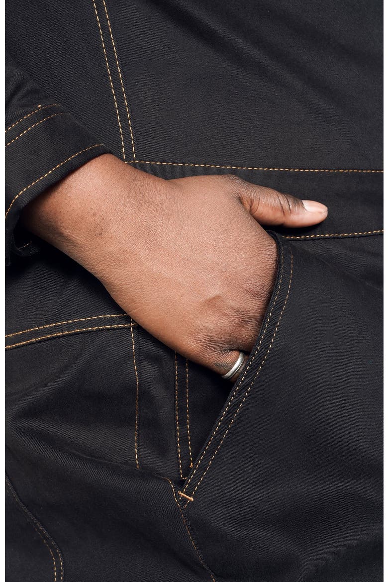 The Essential Long Sleeve Coverall, Alternate, color, BLACK