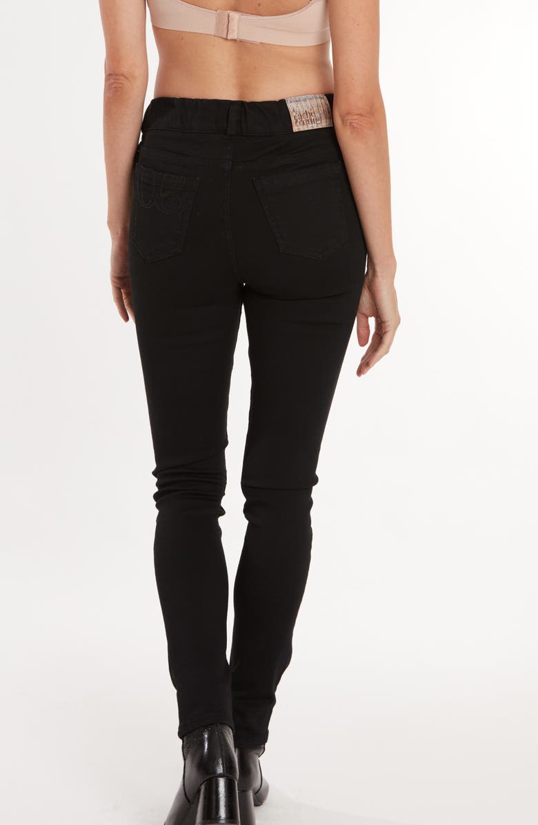Cache Coeur Sharon Maternity and postpartum denim, Alternate, color, Black