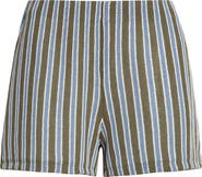 Veronica Beard Vichi Stripe Knit Shorts