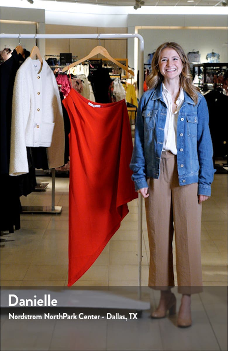 One-Shoulder Asymmetric Dress, sales video thumbnail