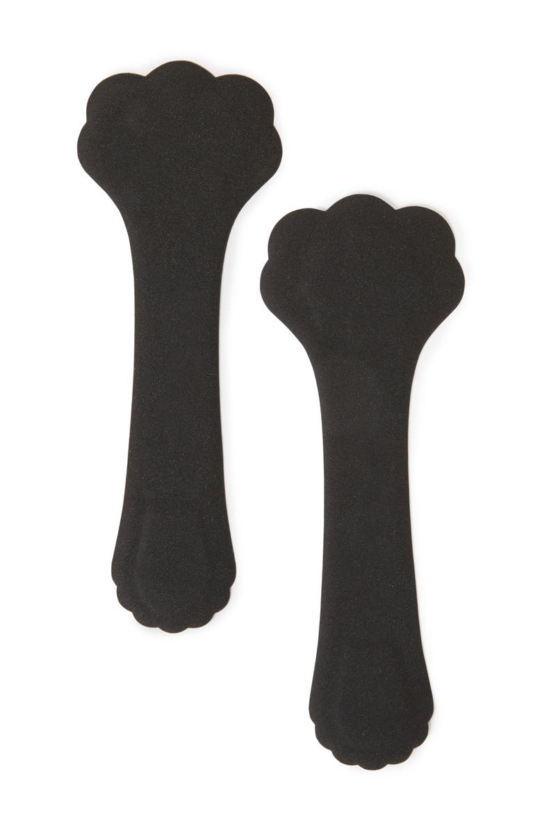 Foot Petals 3/4 Insoles, Alternate, color, Black/ Black