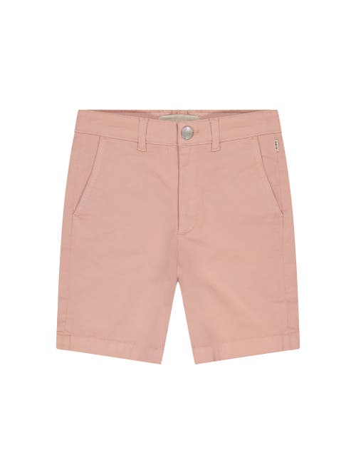Dl1961 Boy's Jacob Cotton Twill Shorts In Pink