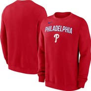 Nike Men's Nike Red Philadelphia Phillies Pullover Sweatshirt
