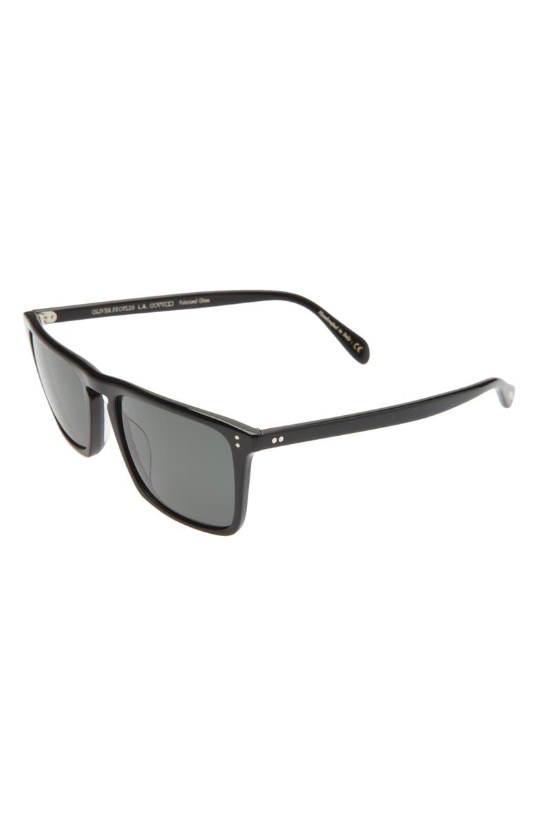 Oliver Peoples Bernardo 56mm Polarized Square Sunglasses, Alternate, color,