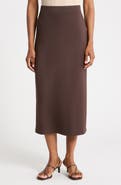 Vince Pull-On Midi Skirt