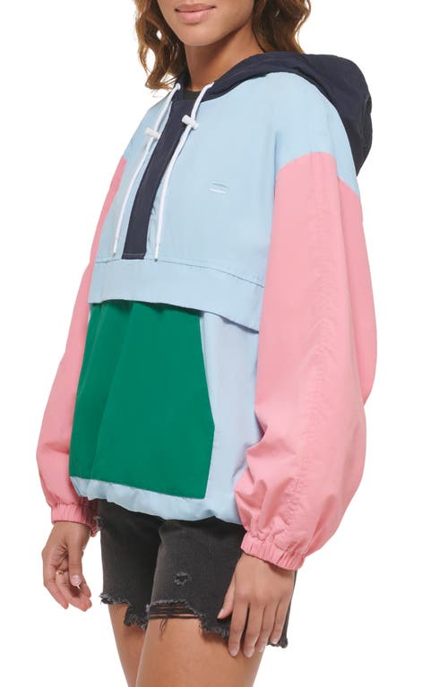 Levi's® Colorblock Hooded Popover Jacket In Multi