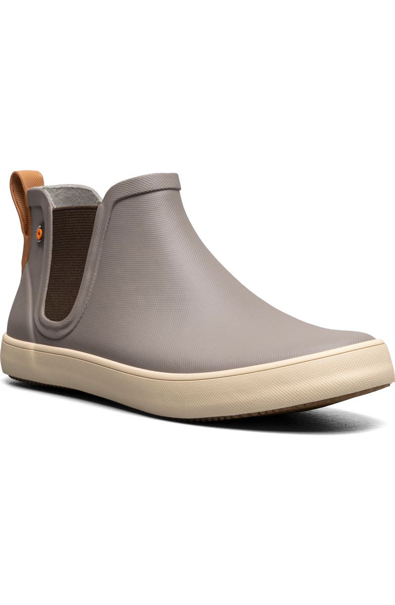 Bogs Kicker Waterproof Chelsea Rain Boot, Main, color, Taupe