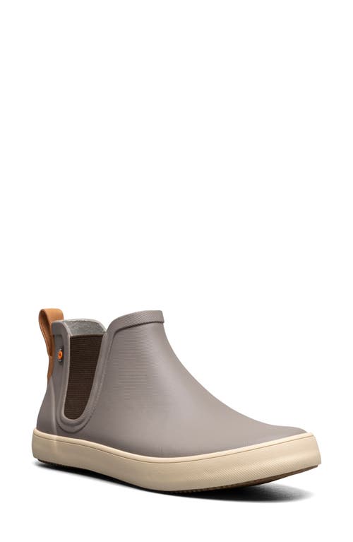 Bogs Kicker Waterproof Chelsea Rain Boot In Taupe