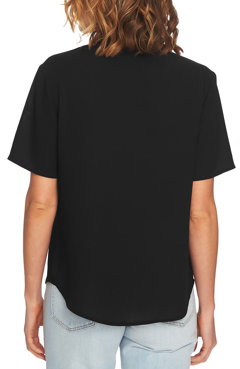 1.STATE Tie Front Button Down Blouse, Alternate, color, 