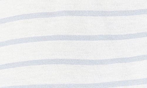Florence By Mills Stripe Core Crop T-shirt In White